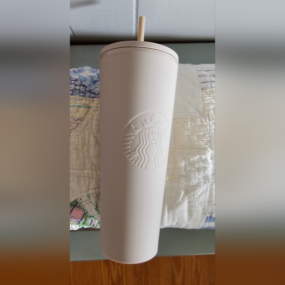 Starbucks Matte Cream Tumbler